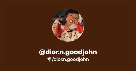 dior goodjohn tik tok.